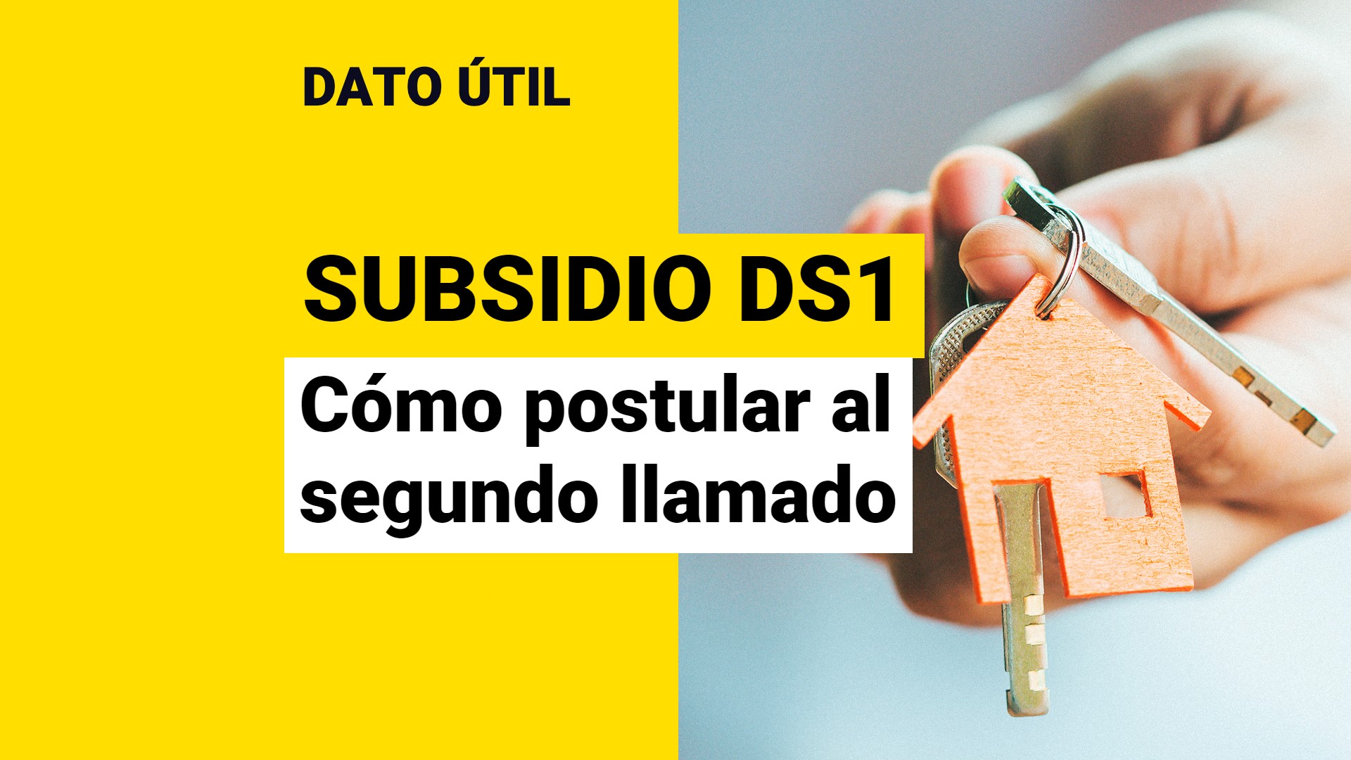 Inician Postulaciones En Línea Para El Subsidio DS1: ¿Cómo Solicitar La ...