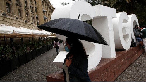 Pronóstico de lluvia para Santiago: Estas son las zonas de la capital y del resto del país donde lloverá el viernes