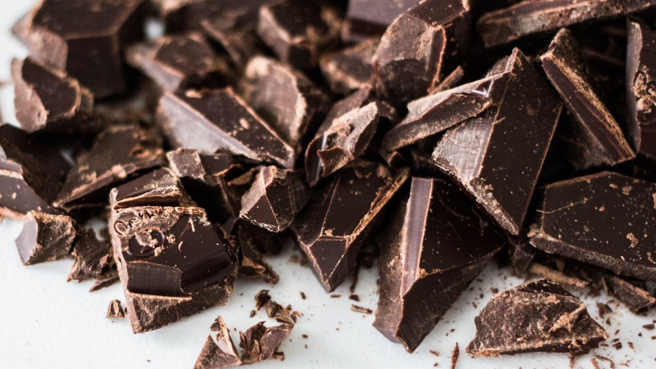 Chocolate. comidas para bajar la ansiedad