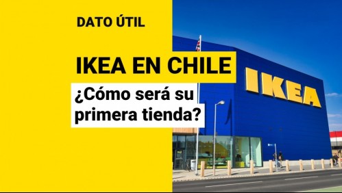 Ikea prepara su llegada a Chile: Así será su primera tienda en el país