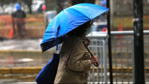 Lluvias en la zona centro-sur del país: Emiten 'aviso meteorológico' en seis regiones