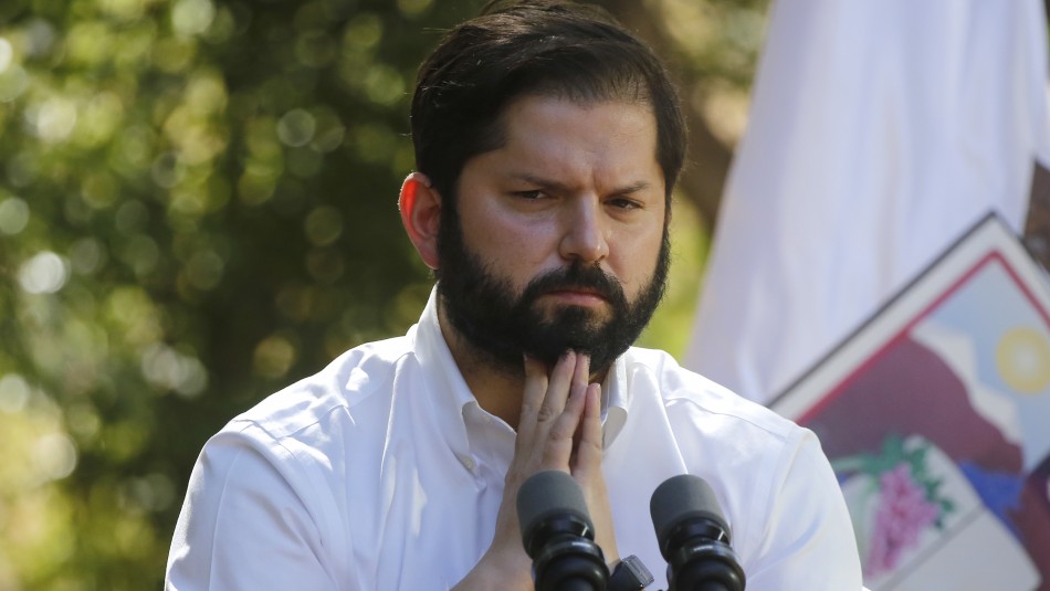 Cadem: Aprobación del Presidente Boric sigue cayendo y se ubica bajo el 40% por primera vez