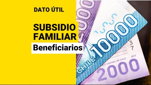 Subsidio Único Familiar: ¿Quiénes son los principales beneficiarios?