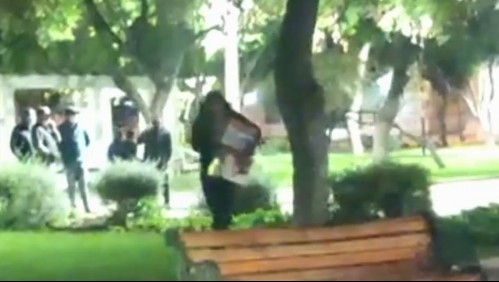 'Claramente existe una organización': hasta televisores se llevan en saqueo a un supermercado que dejó 48 detenidos