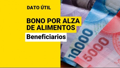 Bono de $6.410 por alza de canasta básica: Estos serían los principales beneficiarios