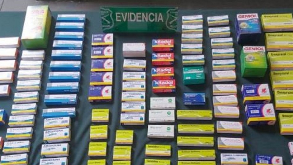 Dos detenidos: Carabineros cerró farmacia que vendía medicamentos sometidos a control de la Ley de Drogas