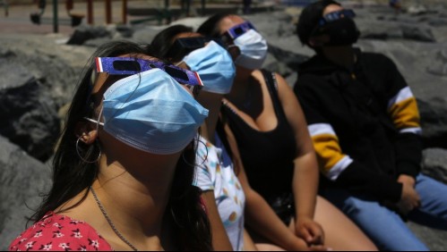 Eclipse solar 2022: Así reaccionaron los chilenos al presenciar el fenómeno astronómico