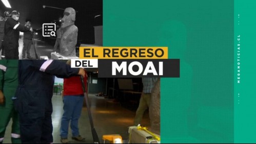 Así fue el retorno a Rapa Nui de moai que pasó 152 años en museo de Santiago