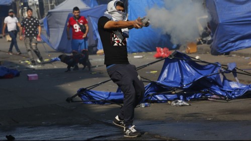 Se reporta detención de dos sujetos tras disparos en Estación Central: Son sindicados como 'comerciantes ambulantes'