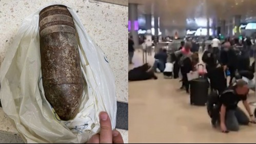 Niño llevaba una bomba en su maleta sin saber lo que era y provocó pánico al interior de un aeropuerto