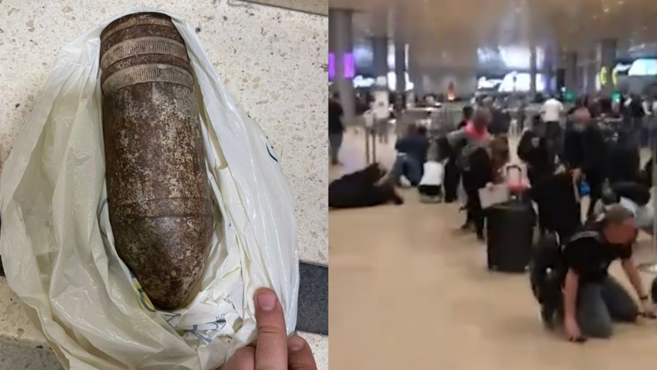 Niño llevaba una bomba en su maleta sin saber lo que era y provocó pánico al interior de un aeropuerto