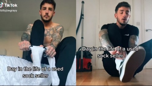 Joven de 25 años vende sus calcetines usados y gana más de un millón y medio de pesos en OnlyFans