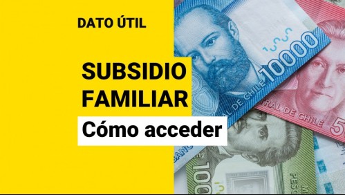 Es un requisito para recibir el Subsidio Canasta Básica: Así puedes acceder al Subsidio Único Familiar