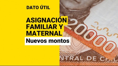 Asignación Familiar y Maternal aumentarán sus montos: ¿Cuánto dinero podría recibir?