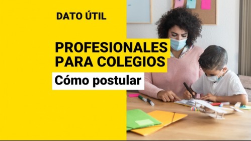 Sueldos pueden superar los $800 mil: Buscan más de 100 profesionales para trabajar como profesores en colegios