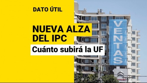 Nueva alza del IPC marca inflación histórica en Chile: ¿Cuánto subirá la UF y los créditos?