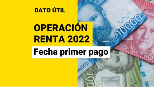 Operación Renta 2022: ¿Cuándo es el primer pago del proceso?