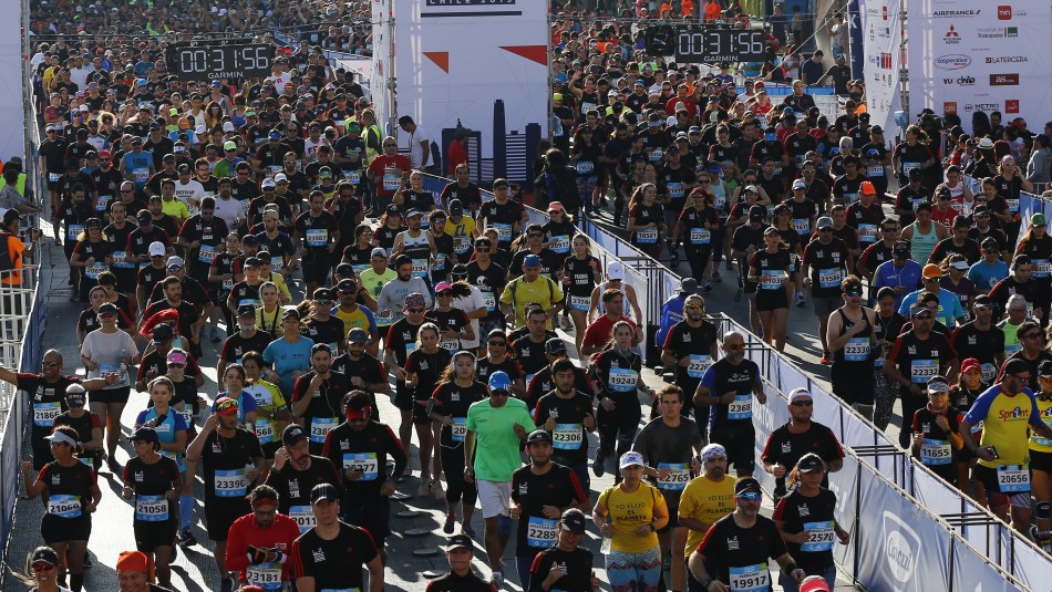 Maratón de Santiago: Conoce los desvíos de tránsito para este domingo en la capital
