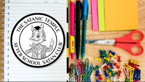 Instalan 'club satánico' para después de clases en colegio de Estados Unidos: Padres protestan rezando