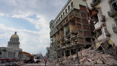 Se eleva a 30 el saldo de fallecidos por explosión de reconocido hotel en Cuba
