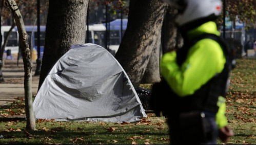 Gobernador Orrego por aumento de personas en situación de calle: 'Hay familias, se desbordó'