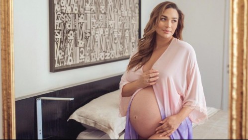 '39 semanas y 25 kilos de más': Lisandra Silva luce su vientre en la última etapa del embarazo de Léiah