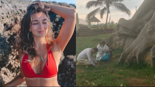 Influencer rusa es expulsada de Bali por tomarse una foto desnuda en un árbol sagrado