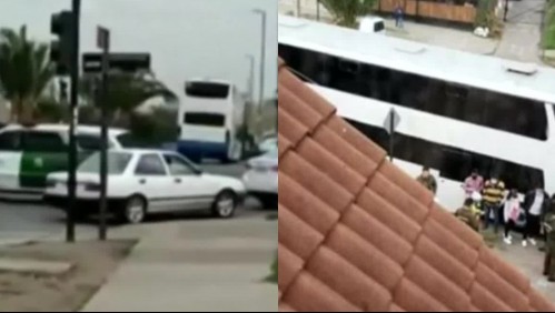 Desmienten denuncia sobre bus de migrantes que querían tomarse casas: Eran trabajadores que regresaban a su país
