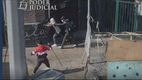 Ahora cumplirán prisión preventiva: modifican cautelares de tiradores en Meiggs durante manifestación del 1 de mayo