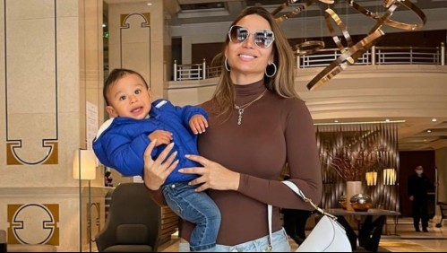Conociéndose por primera vez: Lisandra Silva publica la primera foto de su hijo Noah junto a Léiah