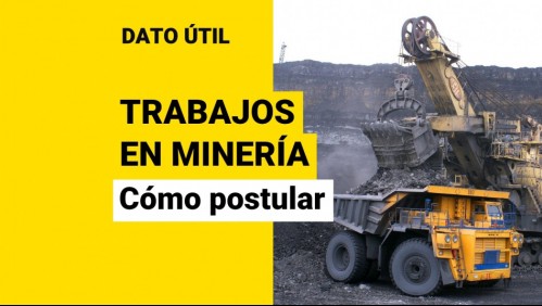 Empresa ligada a la minería busca trabajadores: ¿Cómo puedo postular?