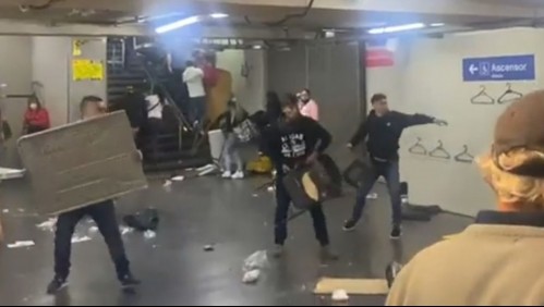 Gerenta de Metro tras incidentes de Carabineros con ambulantes: Se busca 'mejorar la seguridad de los pasajeros'