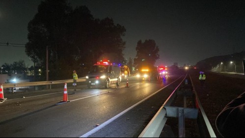 Encuentran a dos personas sin vida en la ruta Los Libertadores: Habrían sido atropelladas