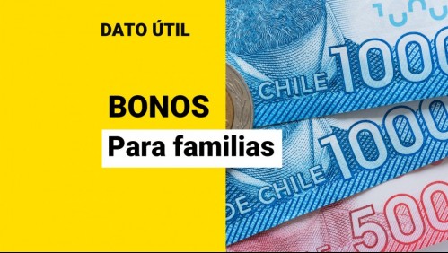 Bonos para la familia: Estos son los pagos que puede recibir tu hogar