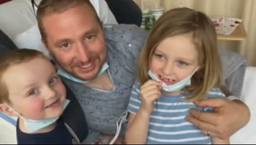 'Ella lo sabía todo': Niña de 6 años le salvó la vida a su padre que perdió la consciencia tras trabajar toda la noche