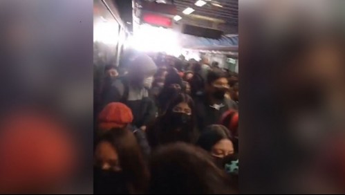 Videos registran momento de la explosión y estampida en la estación Las Rejas de Metro