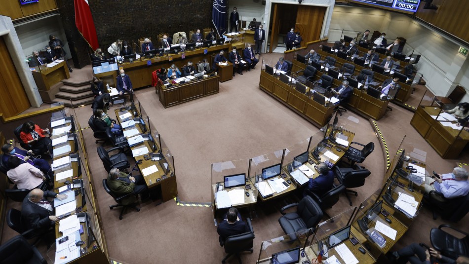 sala-del-senado Senado aprueba proyecto de nuevo salario mínimo por amplia mayoría