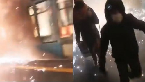 Nuevos videos registran las explosiones en la estación Las Rejas del Metro