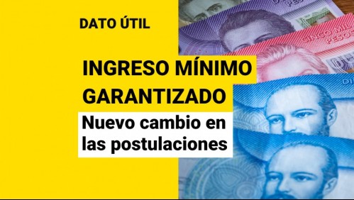 Revierten cambios en postulaciones al Ingreso Mínimo Garantizado: Conoce quiénes deben solicitar el beneficio