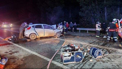 Bebé, su padre y su abuela mueren en accidente en Valdivia: La madre se encuentra en riesgo vital