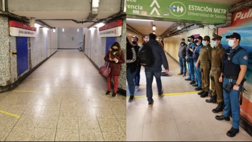 Metro muestra cómo lucen las estaciones tras desalojo de vendedores ambulantes