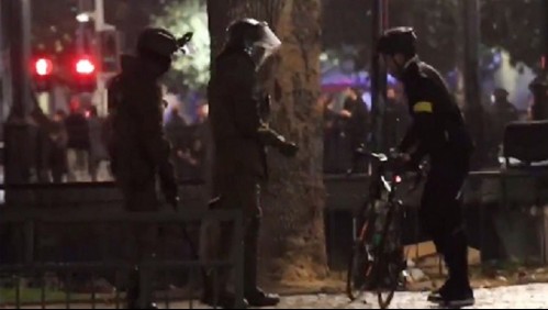 Carabineros se refiere a denuncia sobre uniformado que habría provocado caída de ciclista en el borde del río Mapocho