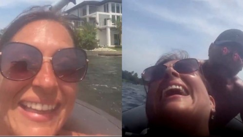 'Esto es pura mier...': El chascarro de Marcelo Ríos y su esposa Paula Pavic paseando en kayak en Miami