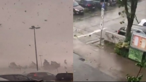 Tornado deja al menos una persona muerta y 40 heridos en Alemania