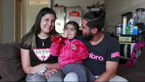 'Todos por Emy': Familia busca costear tratamiento con dosis de más de $11 millones para su hija de dos años
