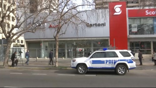 'Estamos hablando de $550 millones': roban 18 autos de alta gama desde céntrica automotora de Viña del Mar