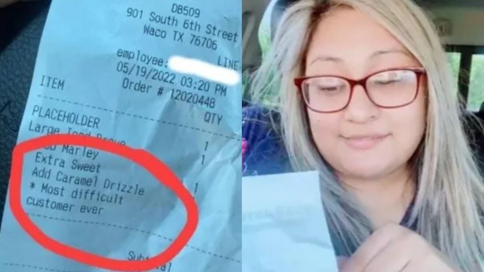 le-escriben-indignante-mensaje-a-mujer-sorda-en-ticket-en-estados-unidos El indignante mensaje que le escribieron a mujer sorda en una boleta tras ir a una de sus cafeterías preferidas