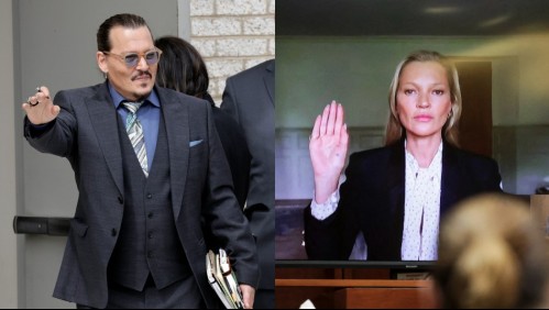'Nunca me empujó': Kate Moss testifica a favor de Johnny Depp y desmiente declaraciones de Amber Heard