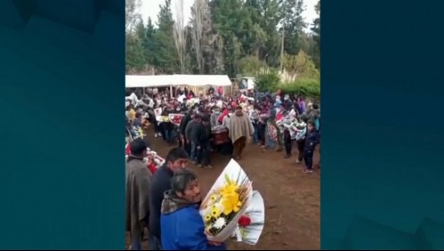 Este viernes se realizó funeral de Segundo Catril, trabajador forestal asesinado en Lumaco