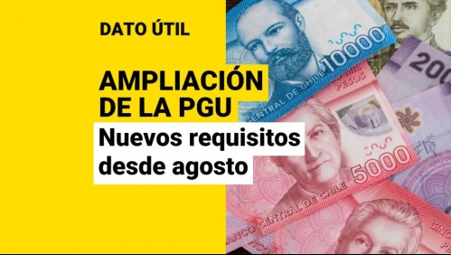 Ampliación de la PGU: ¿Qué nuevos requisitos tendrá desde agosto?